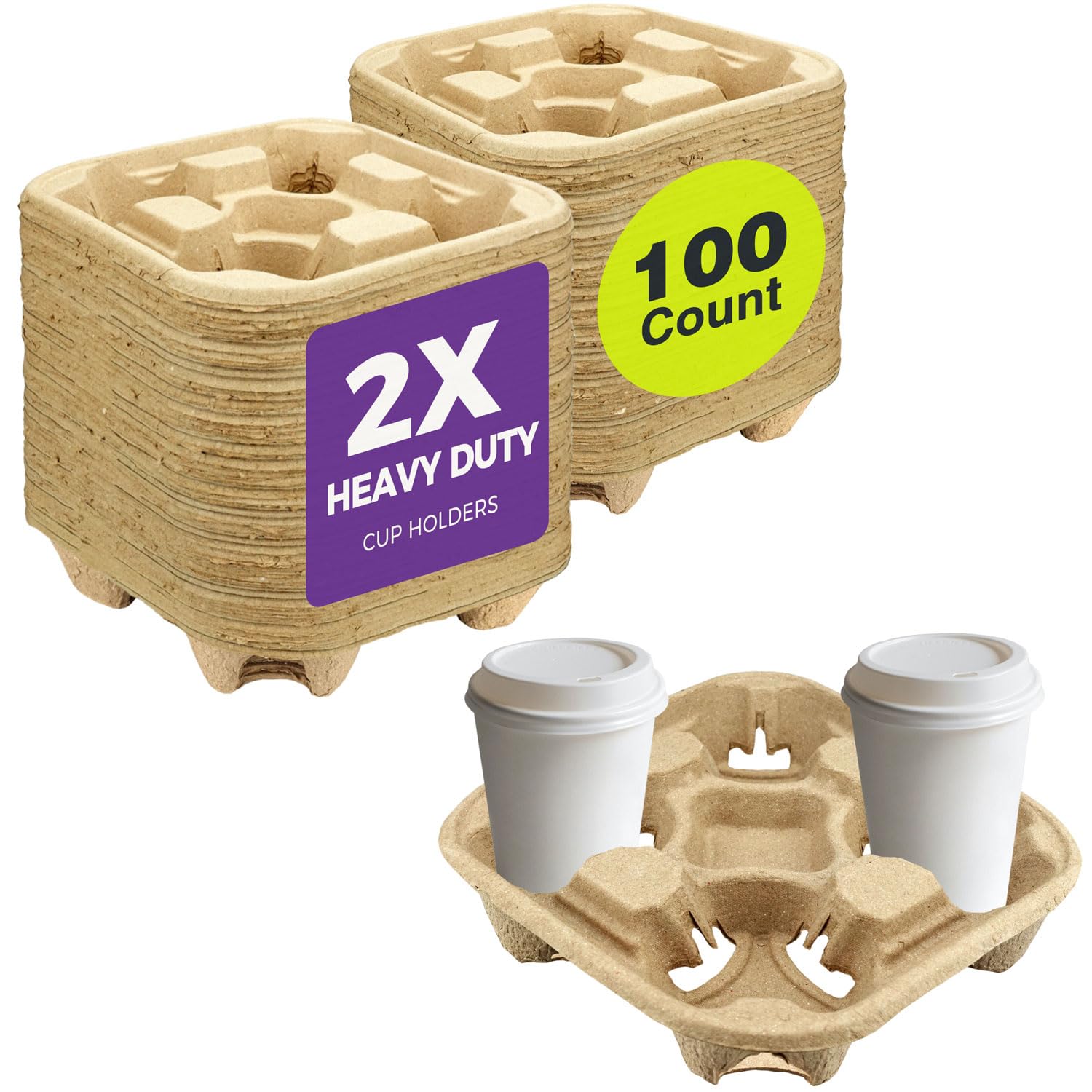 食品容器　グリーンカップなど　　1セット50個沢山あります 。段ボール4個 Amazon.co.jp: [100個] 厚手 4カップ ドリンクキャリア 段ボール 配送